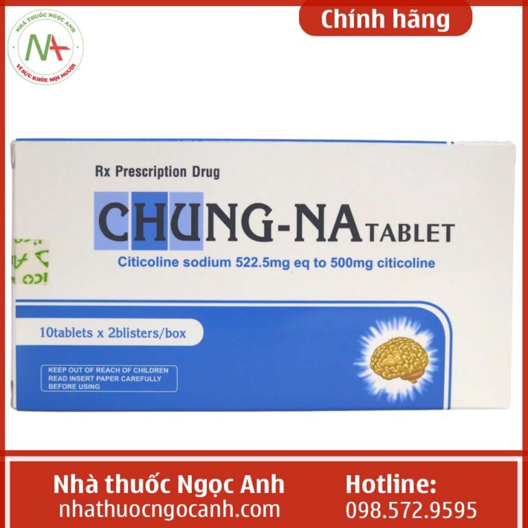 Hộp thuốc Chung-Na Tablet