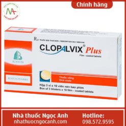 Hộp thuốc Clopalvix Plus Film-coated tablets