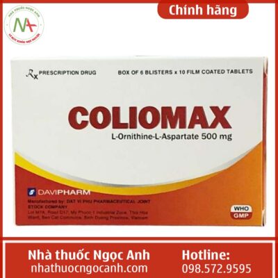 Hộp thuốc Coliomax