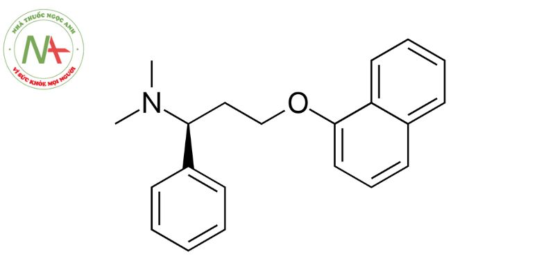 Cấu trúc phân tử Dapoxetine