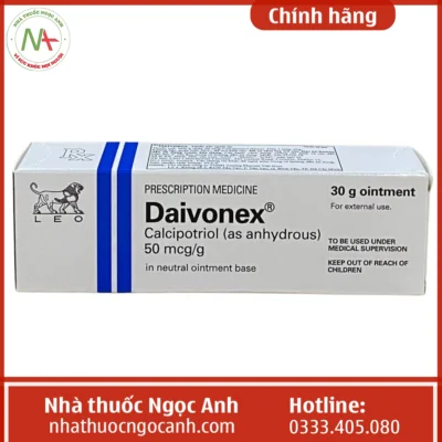 Hộp thuốc Daivonex