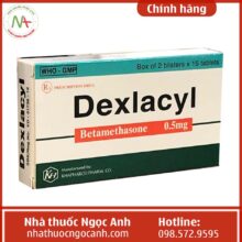 Hộp thuốc Dexlacyl 0.5mg