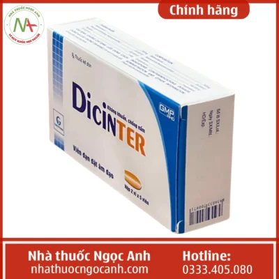 Hộp thuốc Dicinter