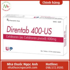 Hộp thuốc Direntab 400-US