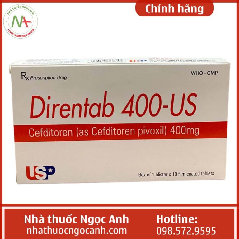 Hộp thuốc Direntab 400-US