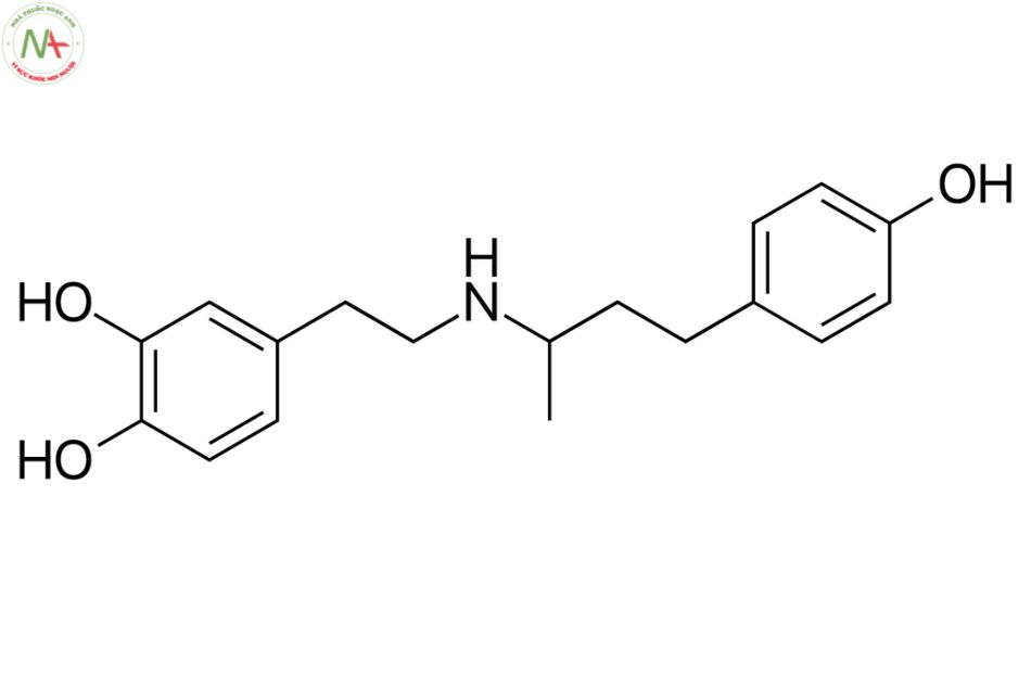 Cấu trúc phân tử Dobutamin