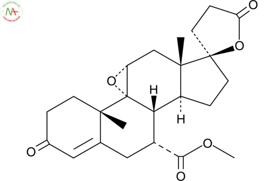 Cấu trúc phân tử Eplerenone