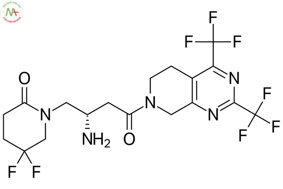 Cấu trúc phân tử Gemigliptin