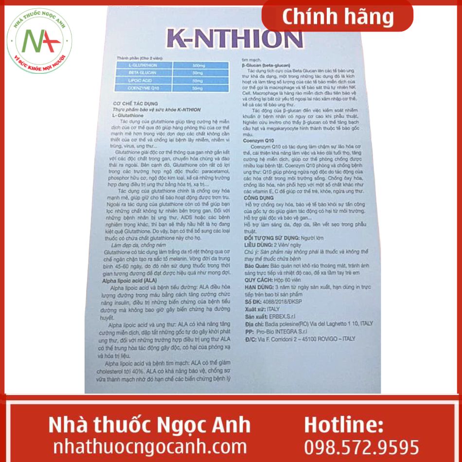 HDSD K-Nthion