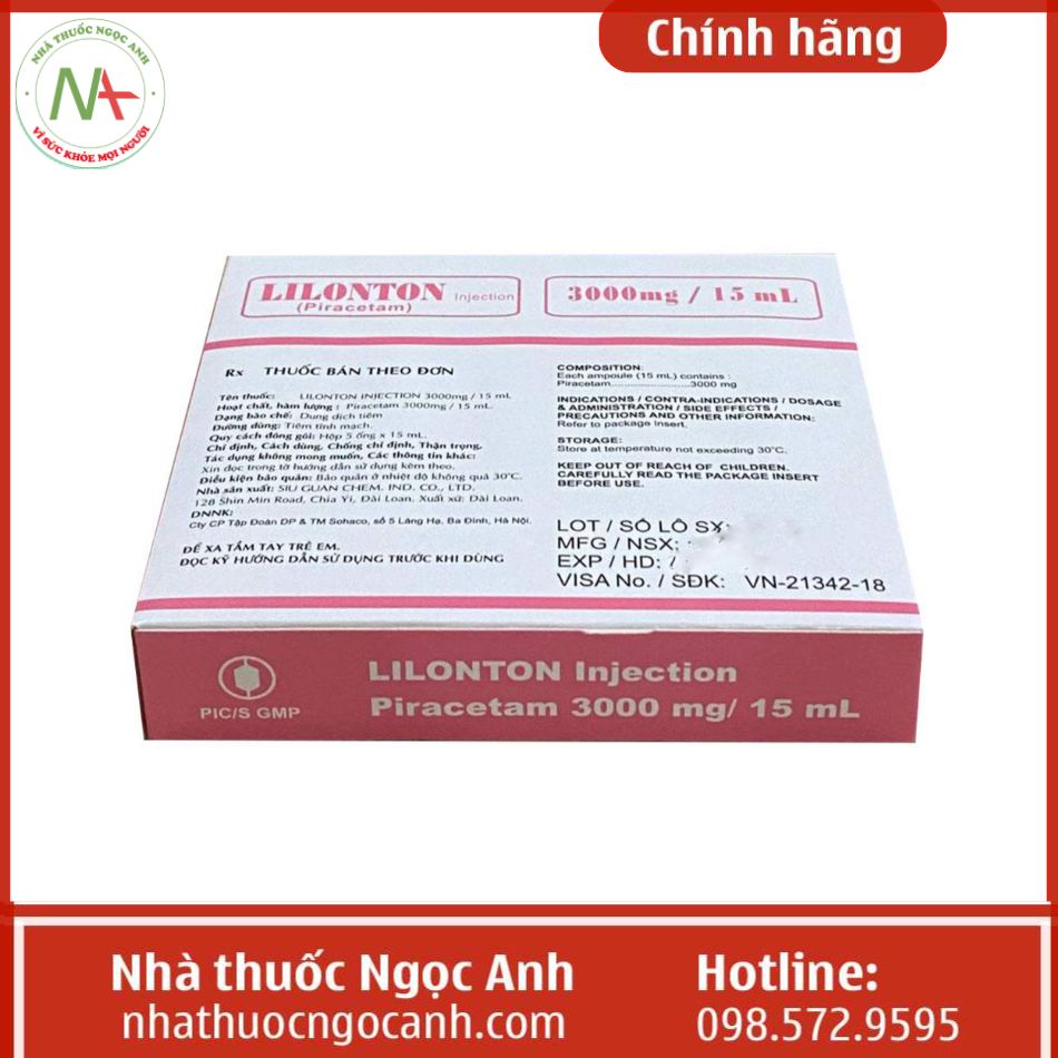 Lilonton injection 3000mg/15ml