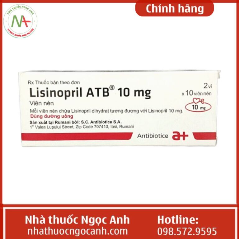 Lisinopril ATB 10mg