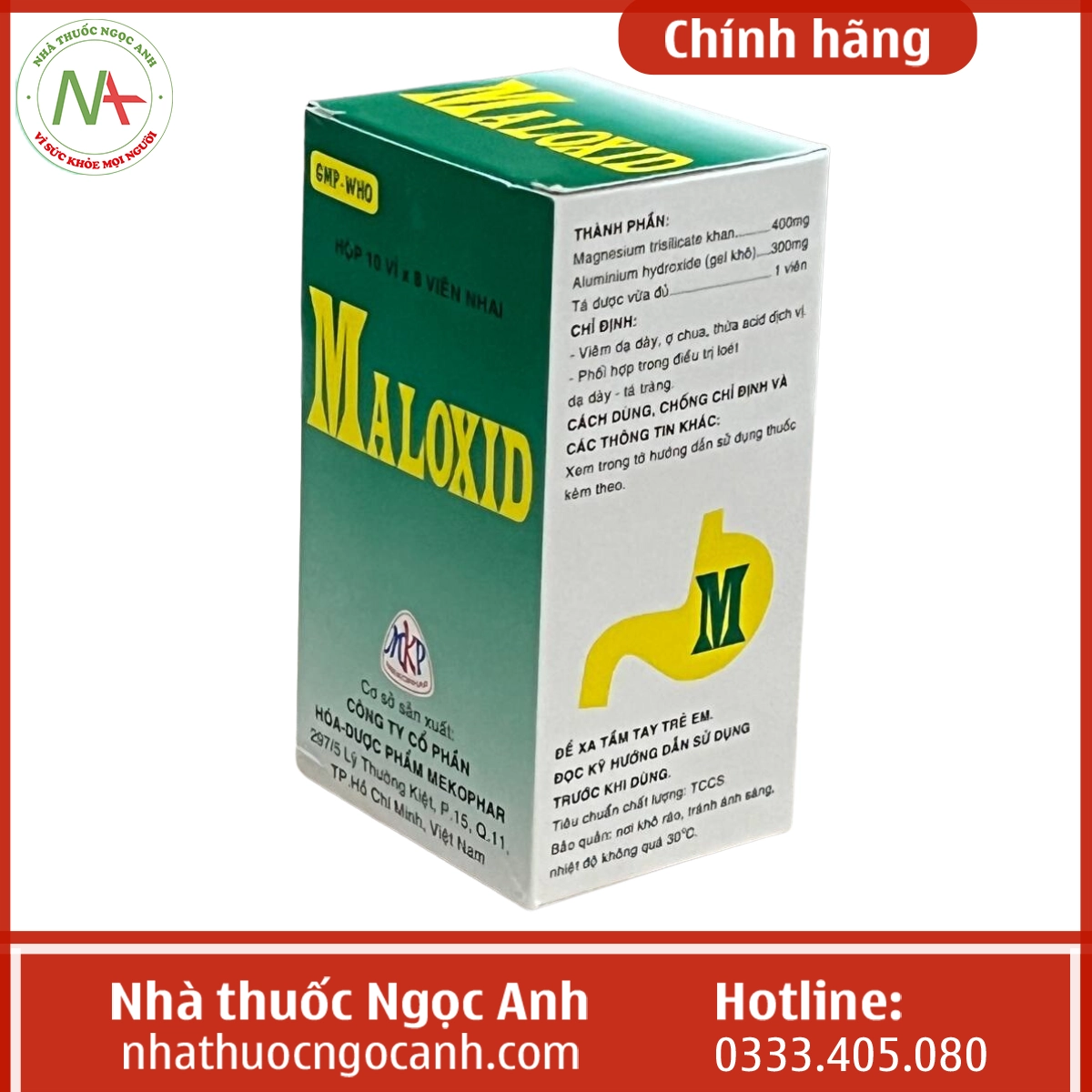 Hộp thuốc Maloxid