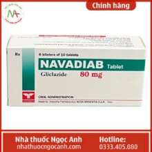 Hộp thuốc Navadiab Tablet