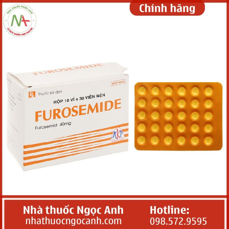 Thuốc Furosemide 40mg Mekophar