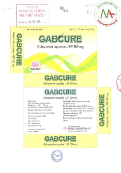 Thuốc Gabcure 300mg