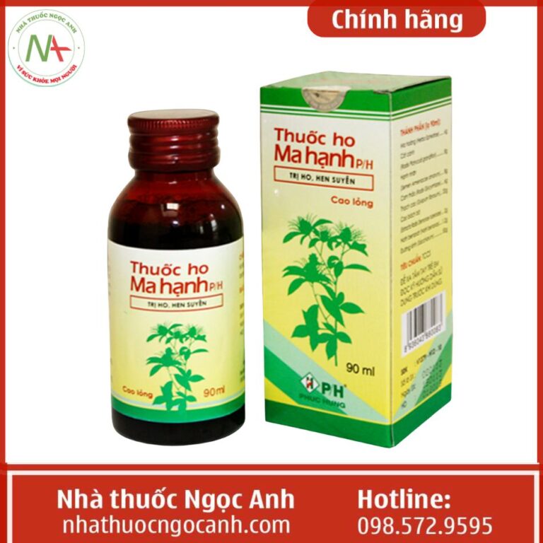 Thuốc ho ma hạnh PH (cao lỏng)