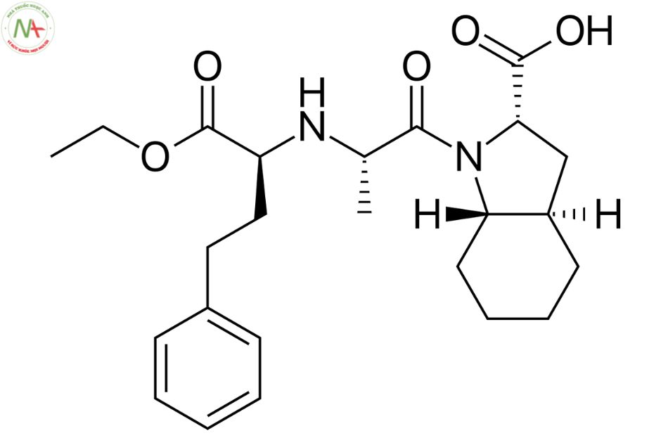 Cấu trúc phân tử Trandolapril