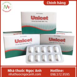 Hộp thuốc Unicet Bal Pharma