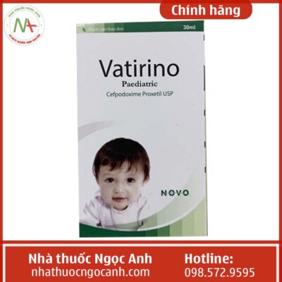 Hộp thuốc Vatirino Paediatric