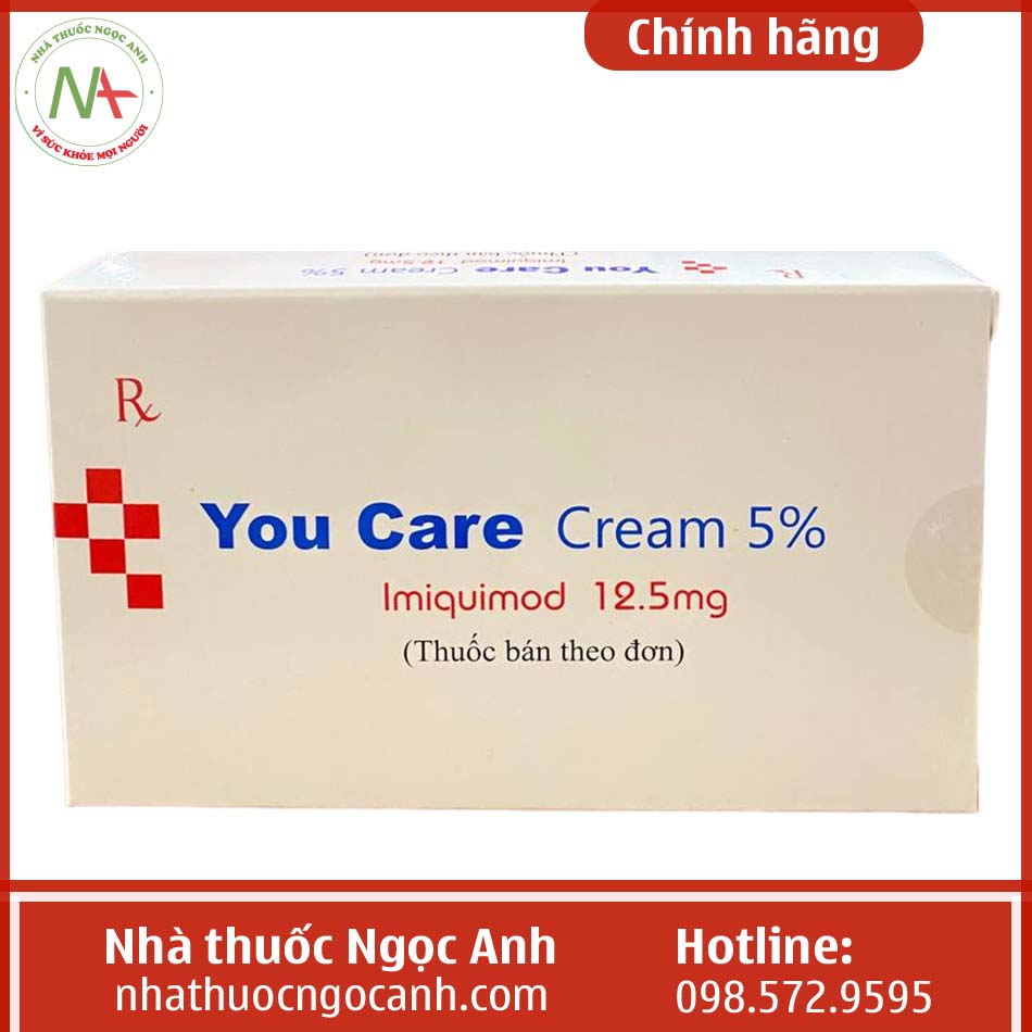 Hộp thuốc You Care Cream 5%