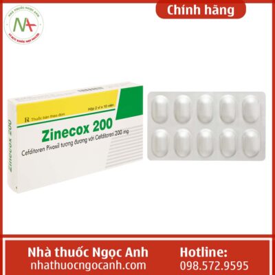 Hộp thuốc Zinecox 200