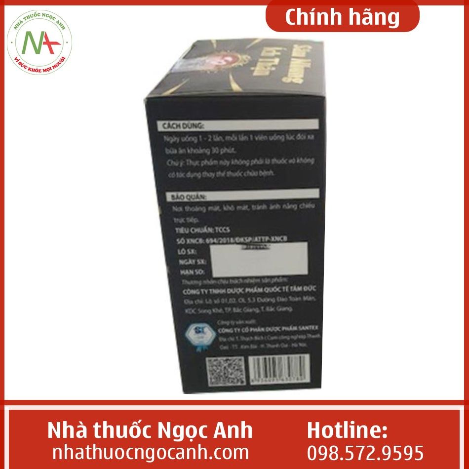 Bên kia Sâm nhung Ích thận