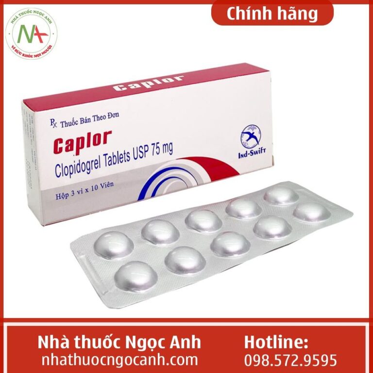 Thuốc Caplor 75mg là thuốc gì, có tác dụng gì, giá bao nhiêu, mua ở đâu
