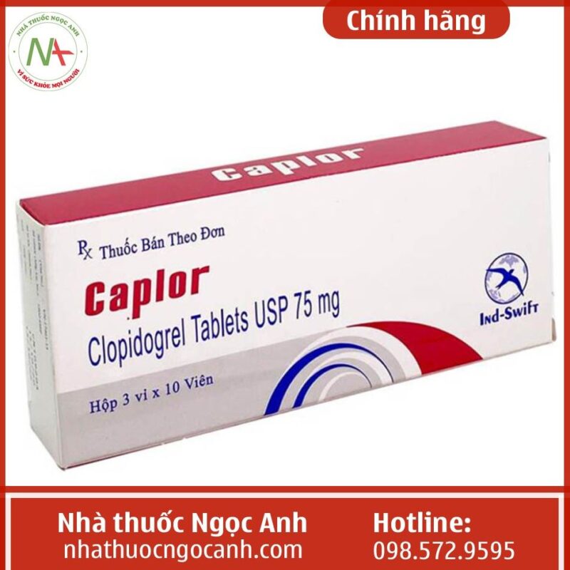 Thuốc Caplor 75mg là thuốc gì, có tác dụng gì, giá bao nhiêu, mua ở đâu