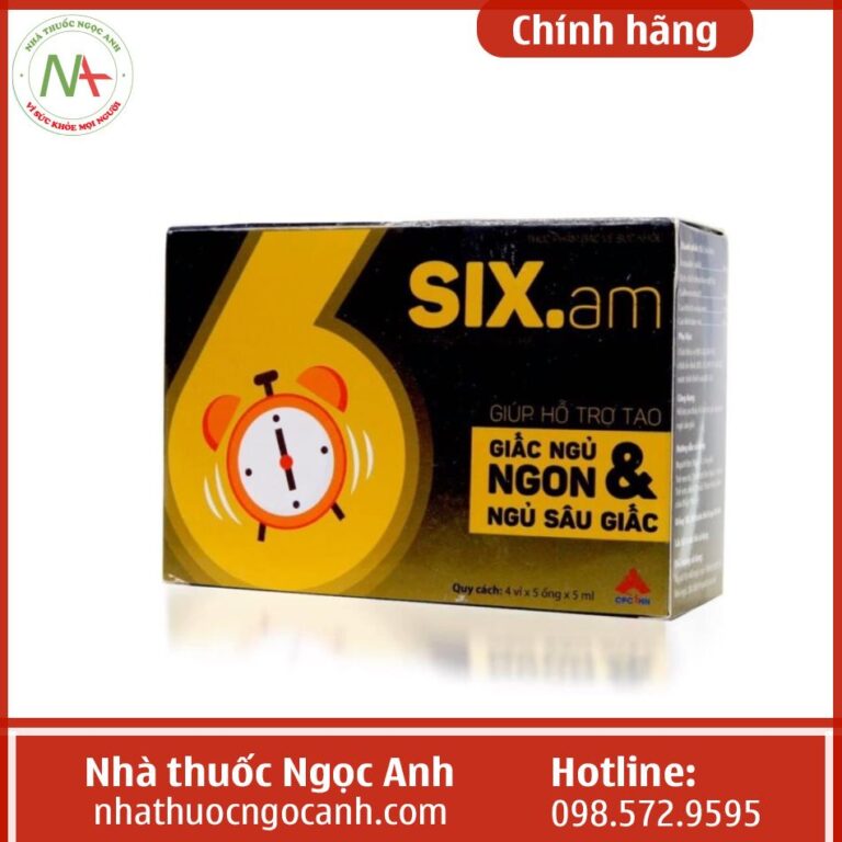 SIX.am giúp ngủ ngon