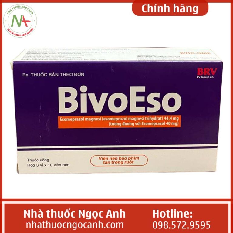 Hộp thuốc BivoEso 40mg