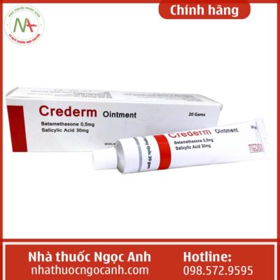 Hộp thuốc Crederm Ointment 20g