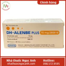 Hộp thuốc DH-Alenbe Plus 70mg/2800IU