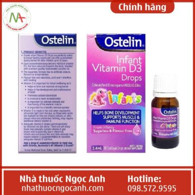 Infant Vitamin D3 Drops Ostelin