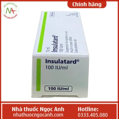 Hộp thuốc Insulatard 100IU/ml