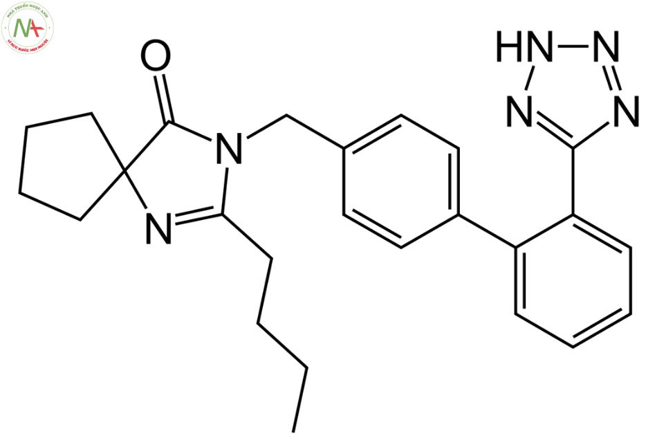 Cấu trúc phân tử Irbesartan