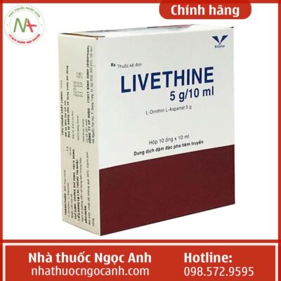 Hộp thuốc Livethine 5g/10ml