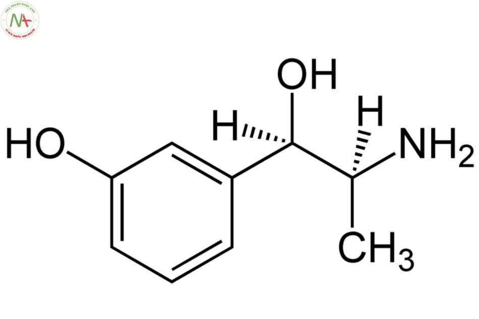 Cấu trúc phân tử Metaraminol