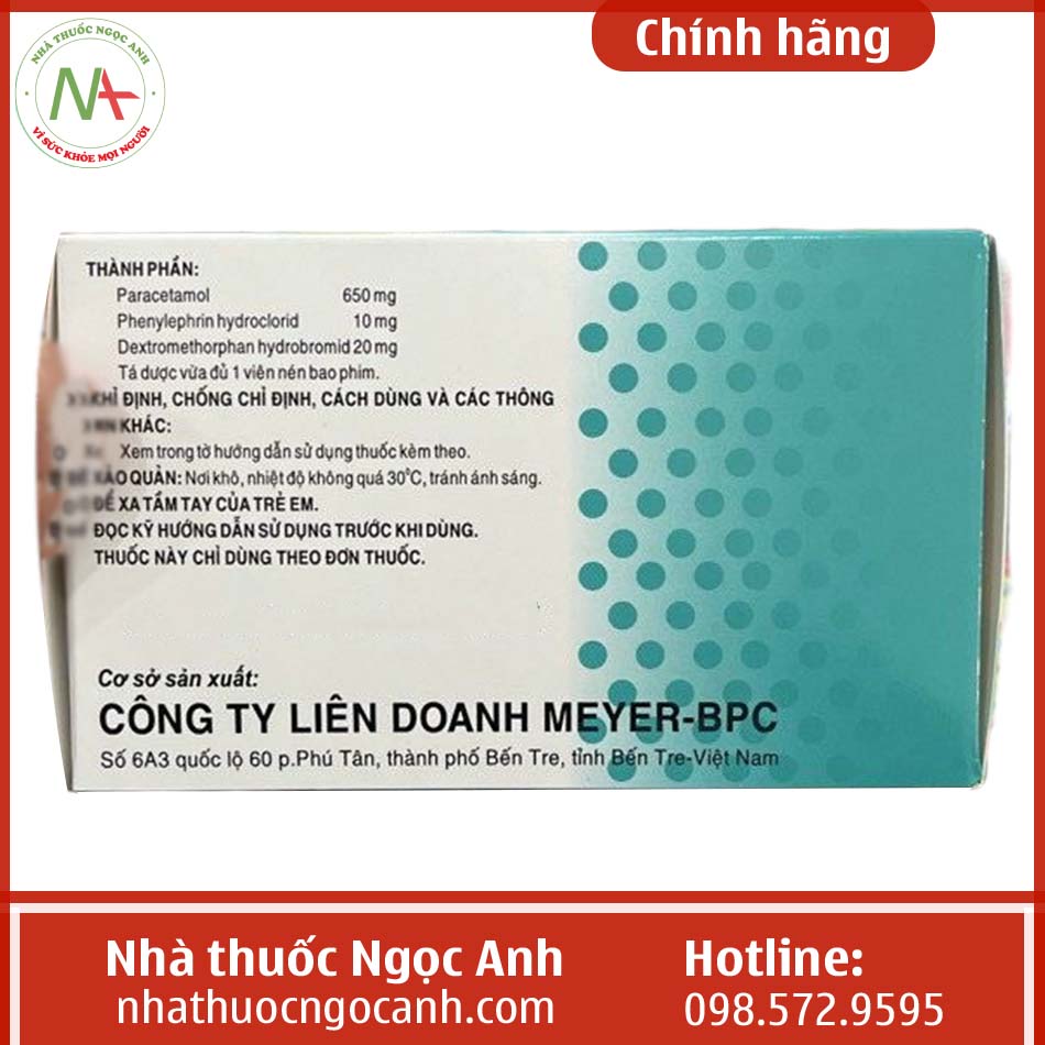 Hộp thuốc Meyerexcold