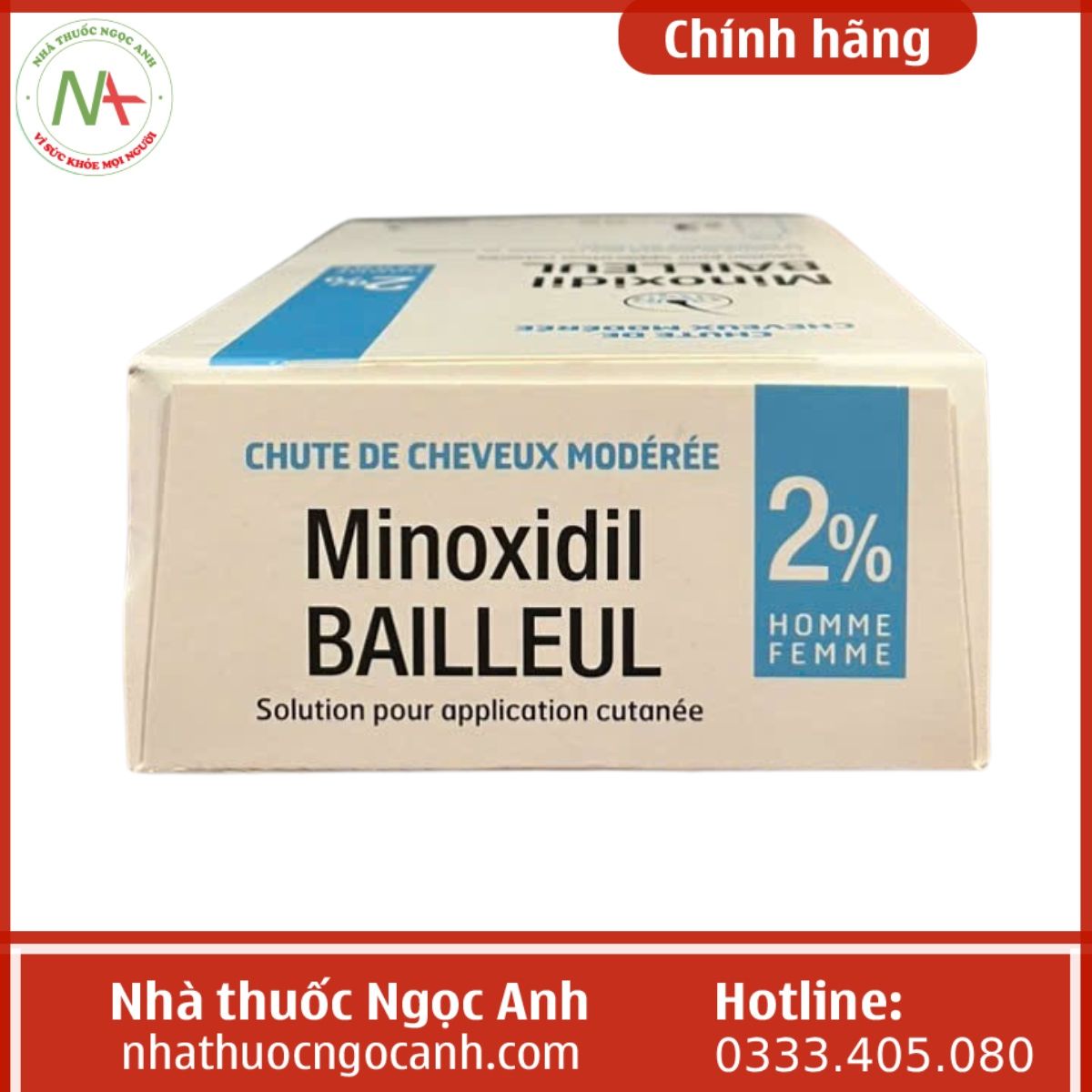 Minoxidil 2% Bailleul