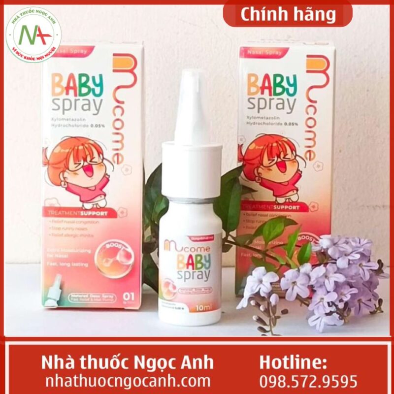 Thuốc xịt mũi Baby Spray có giá bao nhiêu, mua ở đâu?