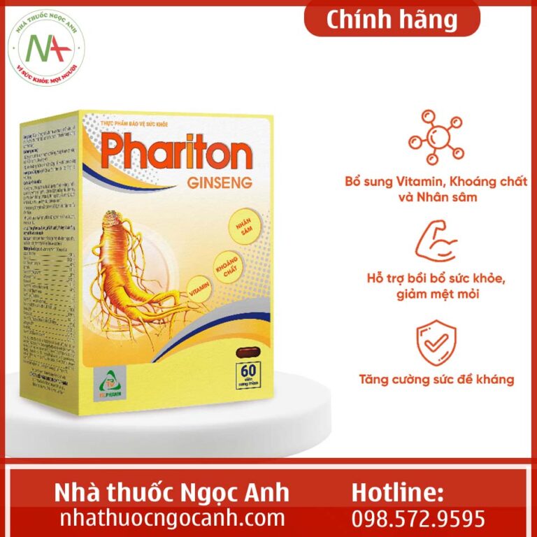 Hộp Phariton Ginseng