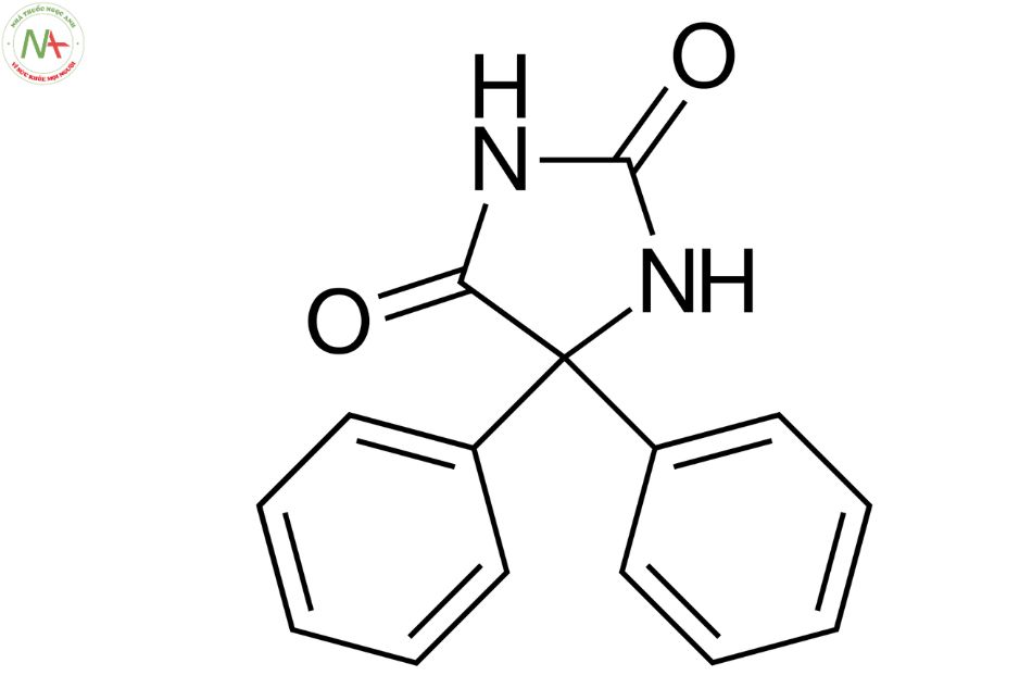 Cấu trúc phân tử Phenytoin