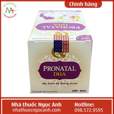 Hộp sản phẩm Pronatal DHA