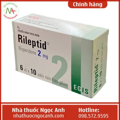 Hộp thuốc Rileptid 2mg