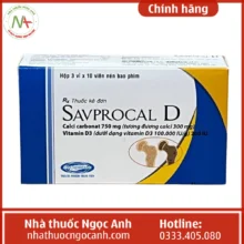 Hộp thuốc Savprocal D