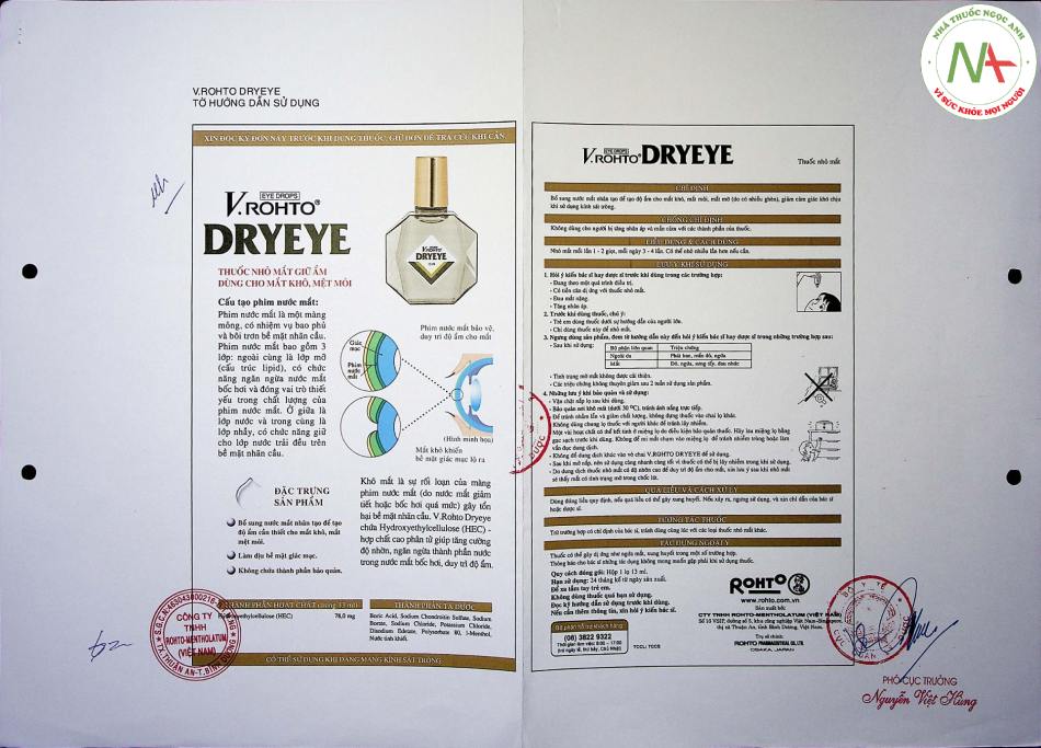 Thuốc Dryeye V.Rohto