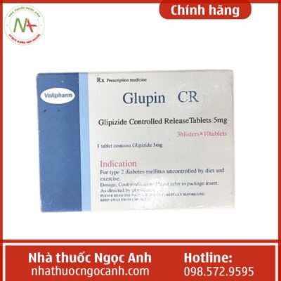 Thuốc Glupin CR 5mg
