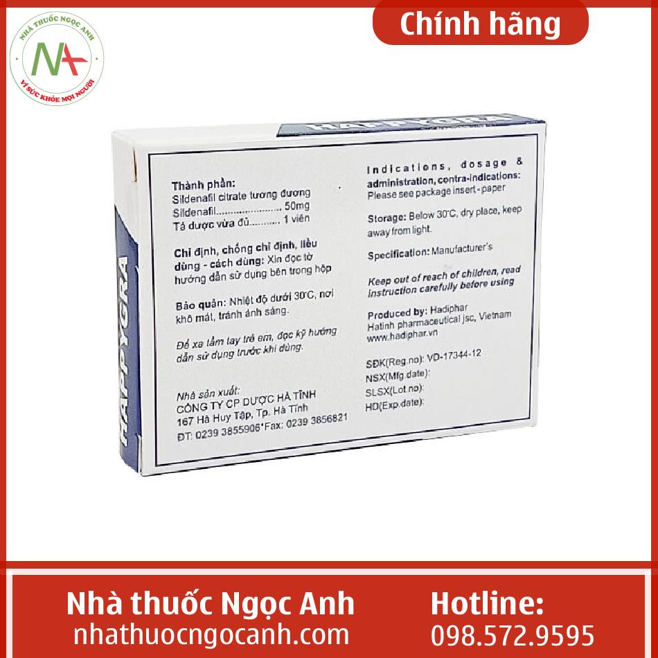 Thuốc Happygra 50mg