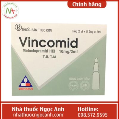 Thuốc Vincomid 10mg/2ml
