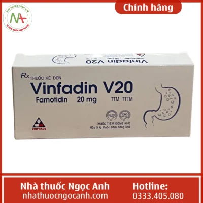 Hộp thuốc Vinfadin V20